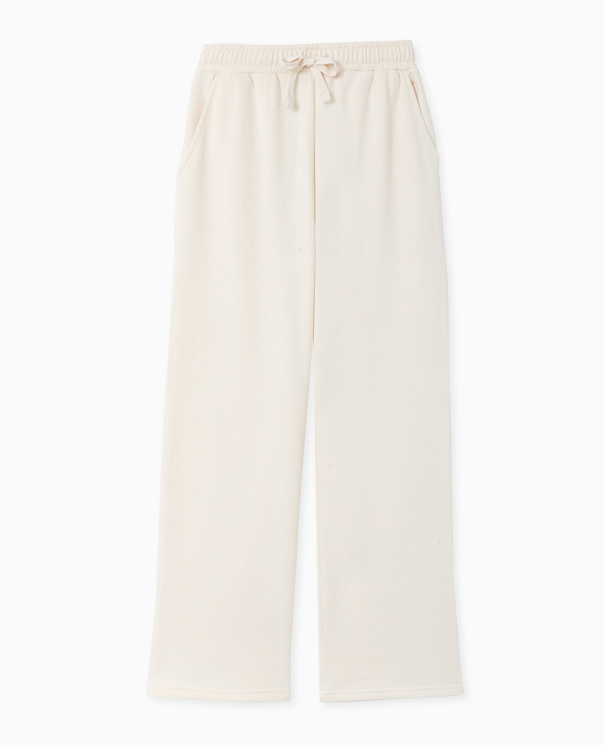 Pantalon de jogging droit en molleton