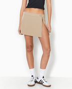 2 en 1 : pantalon cargo + jupette amovible