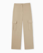 2 en 1 : pantalon cargo + jupette amovible