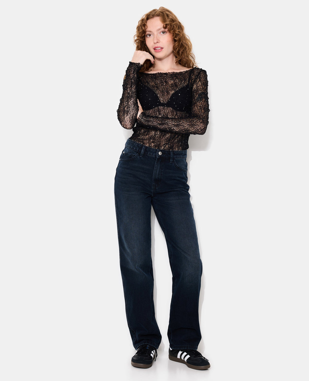 Jean straight taille medium