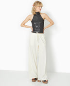 Pantalon city large et droit