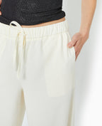 Pantalon city large et droit