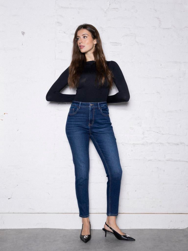 J20-1 / Jean skinny taille haute