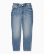 Jean mom taille haute
