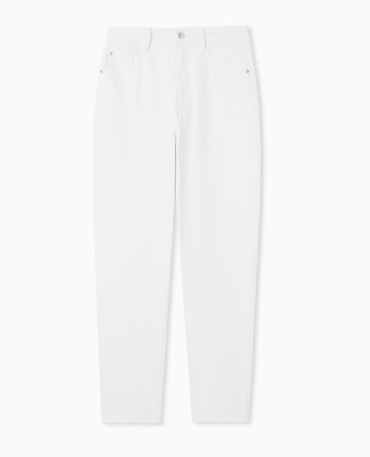 Jean mom taille haute