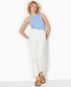Jean mom taille haute