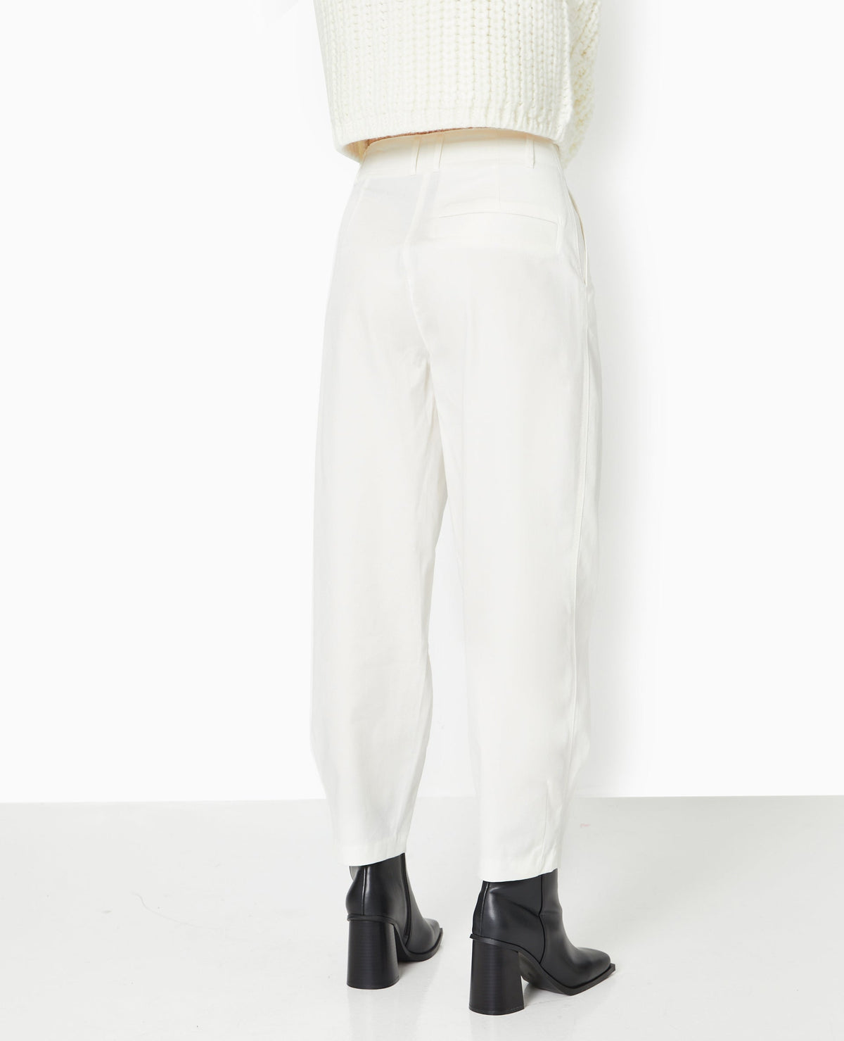 Pantalon balloon en toile