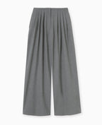 Pantalon large et droit avec pinces