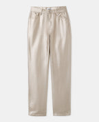 J90-2 / Jean straight avec enduction dorée taille medium