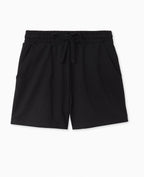 Short en molleton taille élastiquée