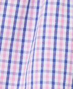Short à carreaux avec taille élastiquée