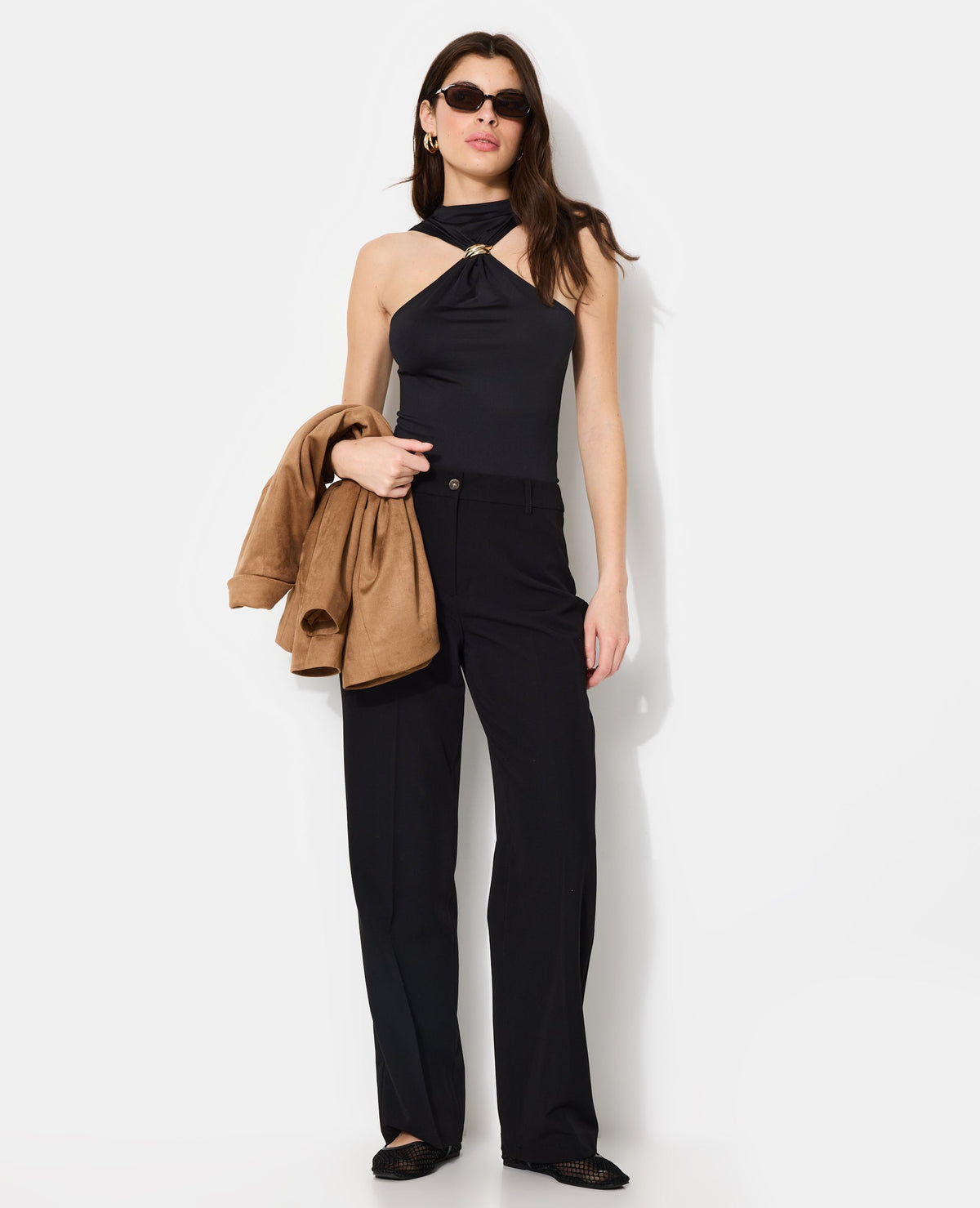 Pantalon city taille medium