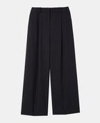 Pantalon large et droit avec pinces