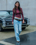J99-3 / Jean baggy taille basse