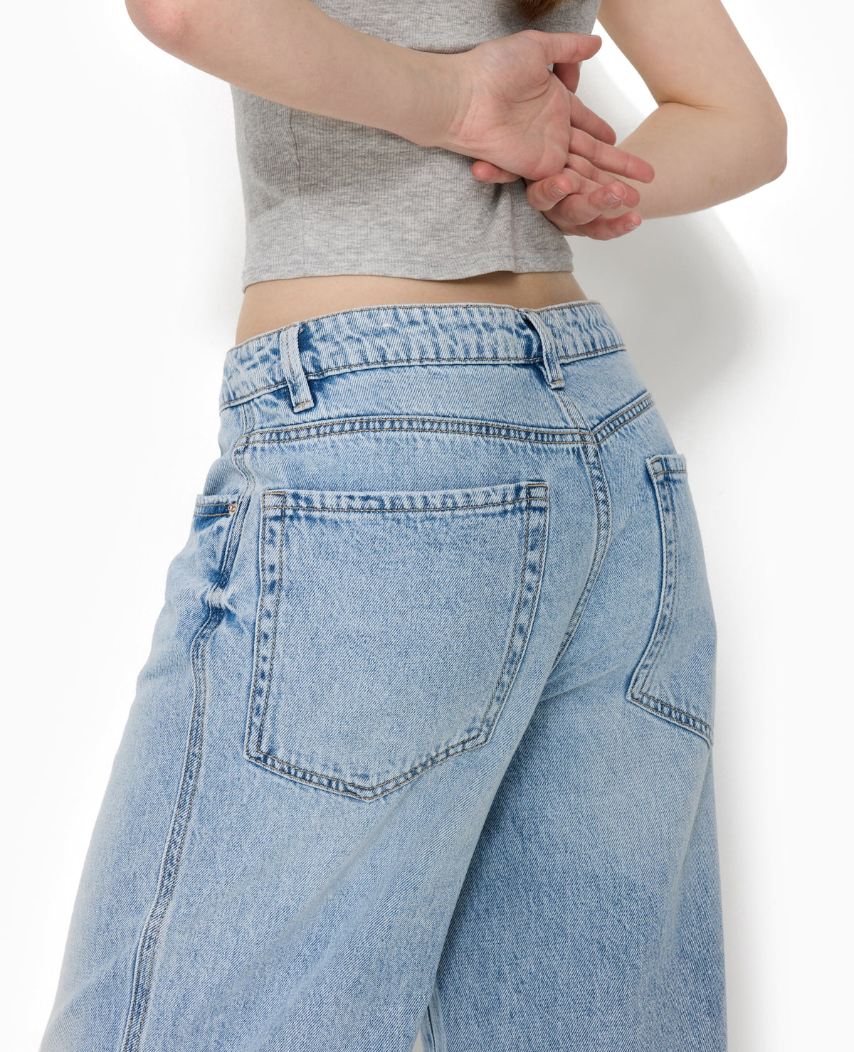 J99-3 / Jean baggy taille basse