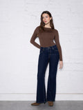 J74-1 / Jean flare taille haute
