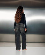 J71-3 / Jean wide taille basse