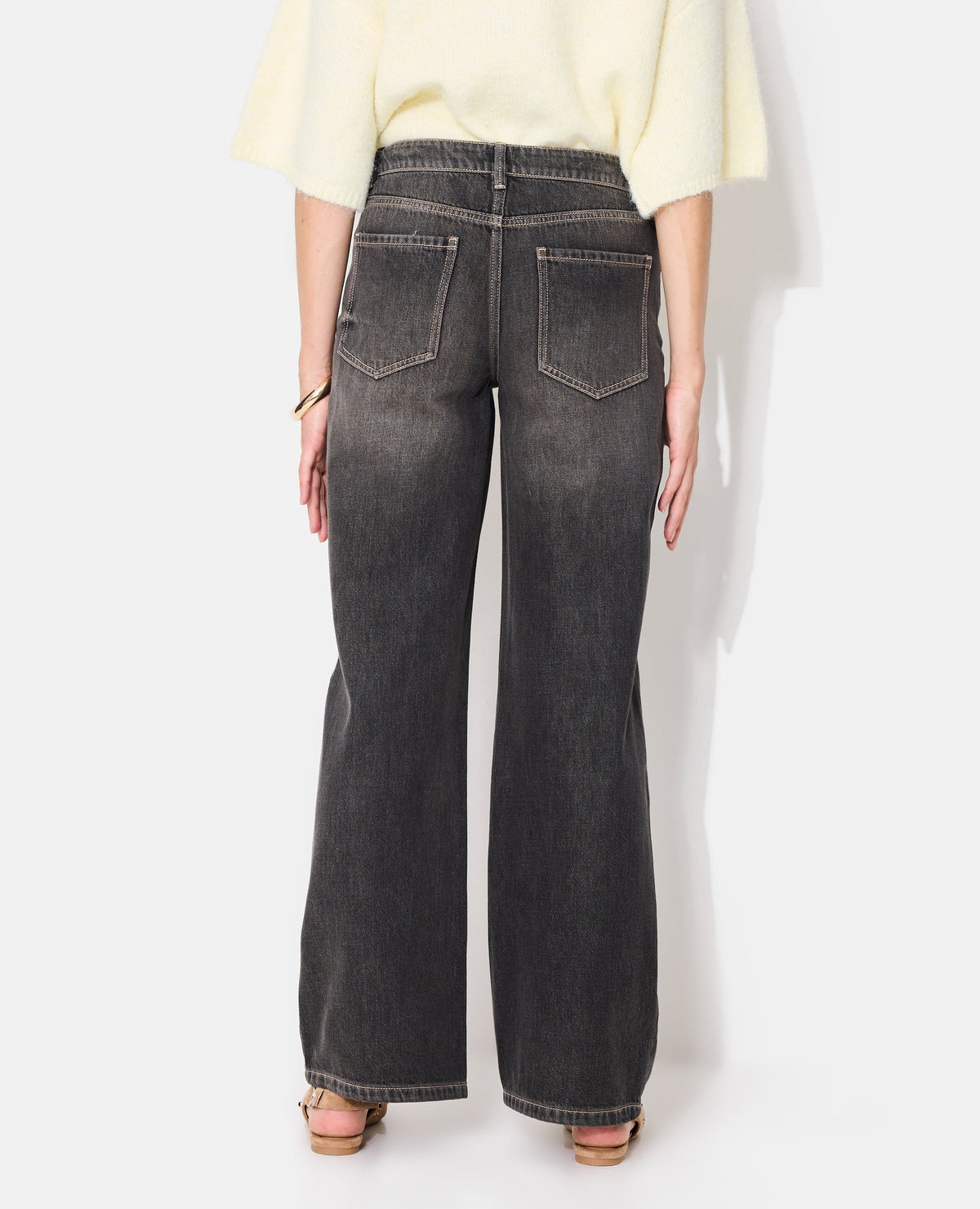 J71-3 / Jean wide taille basse