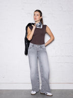 J71-3 / Jean wide taille basse
