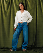 J71-3 / Jean wide taille basse