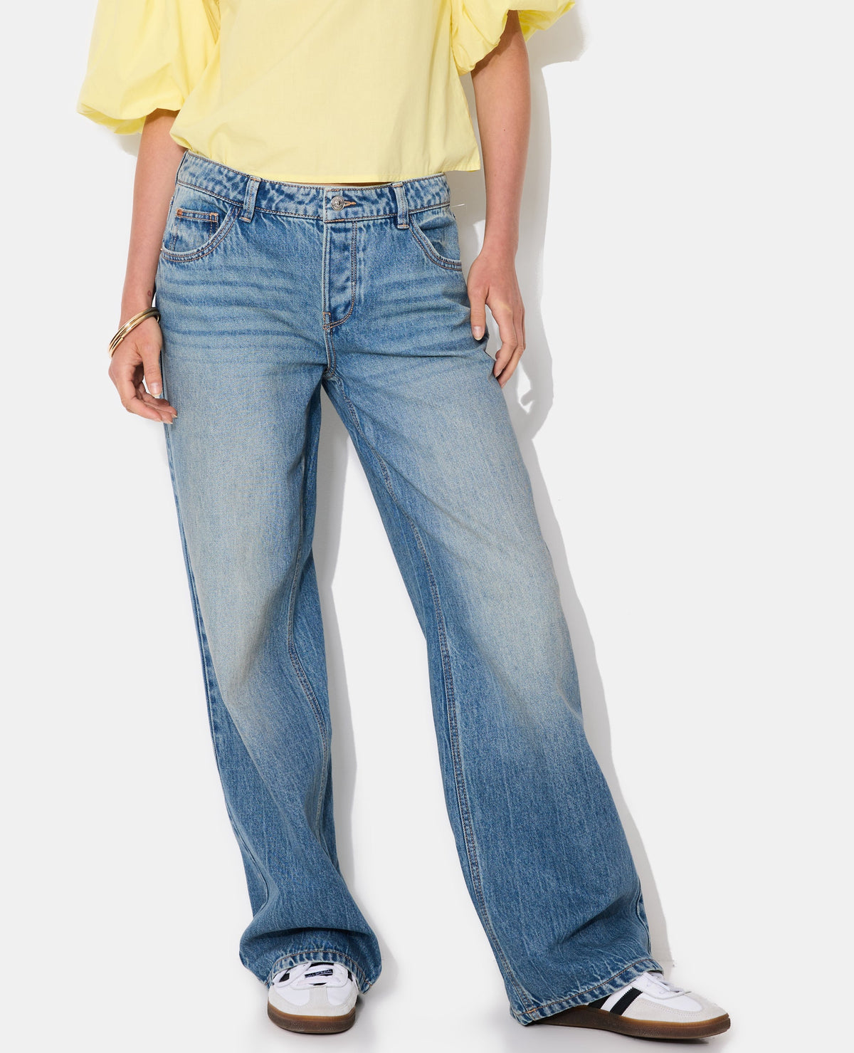 J71-3 / Jean wide taille basse