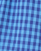 Short taille élastiquée motif vichy