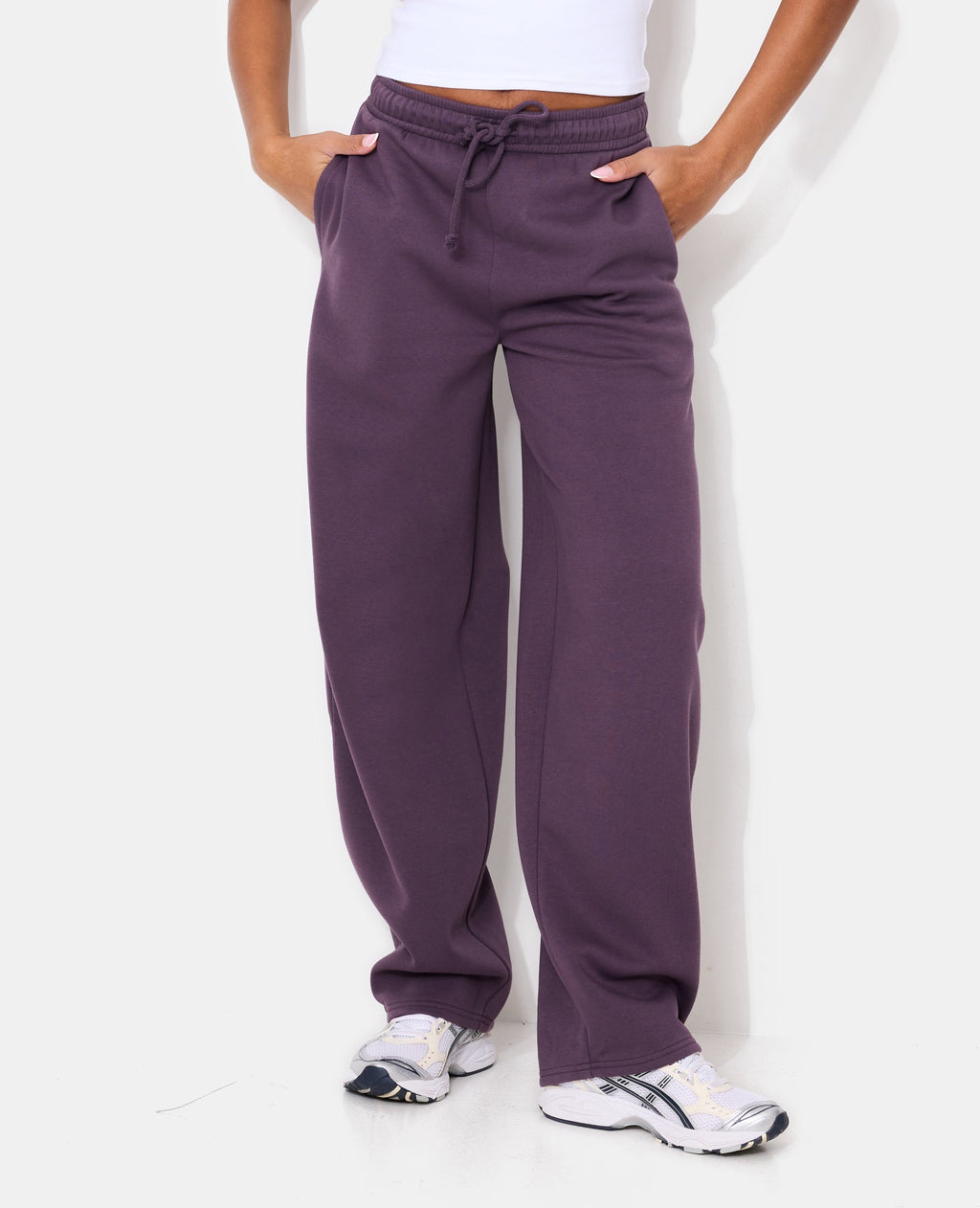 Pantalon de jogging en molleton forme barrel