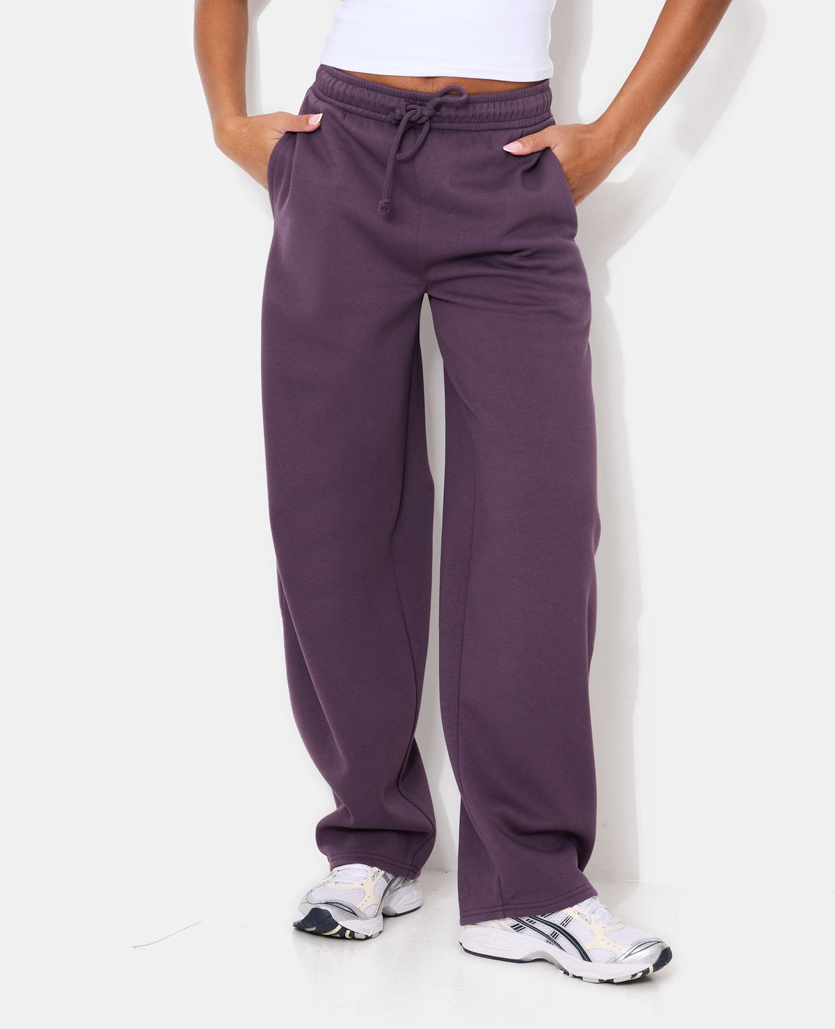 Pantalon de jogging en molleton forme barrel
