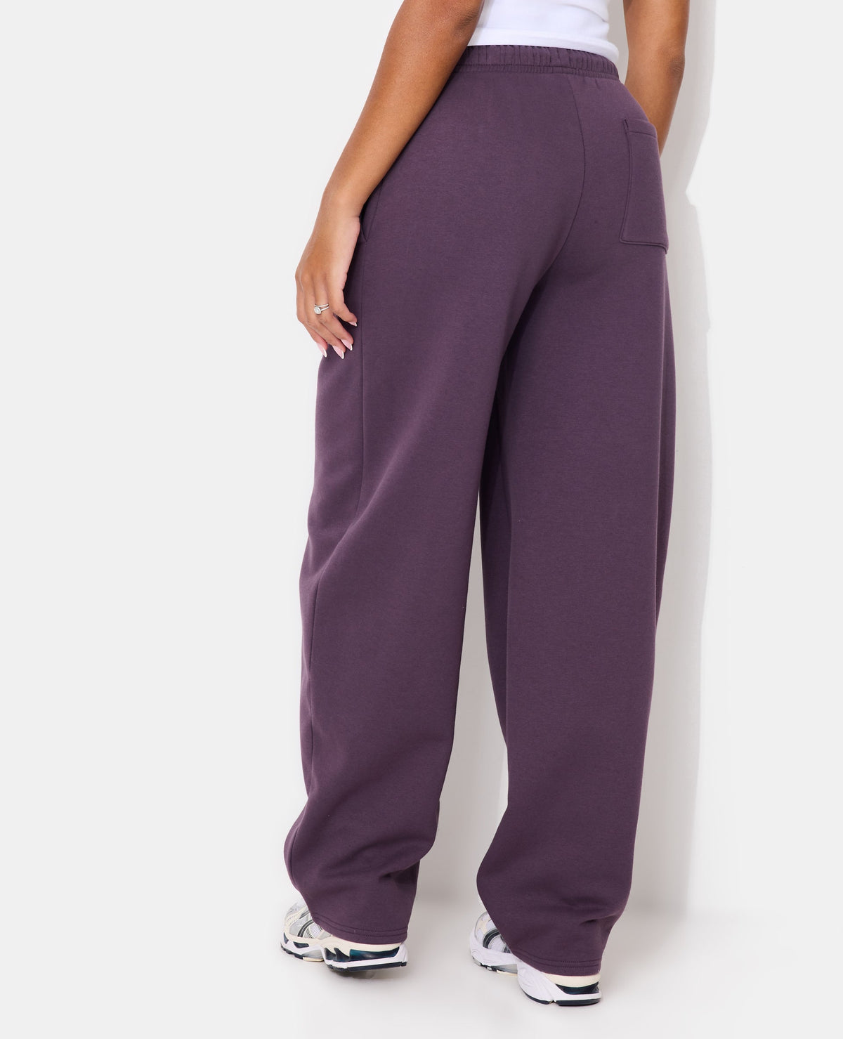 Pantalon de jogging en molleton forme barrel