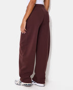 Pantalon de jogging en molleton forme barrel