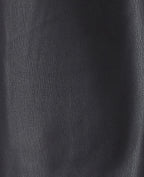 Short taille haute en simili cuir