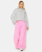 Pantalon large en velours grosse côte
