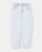 Jean barrel taille haute