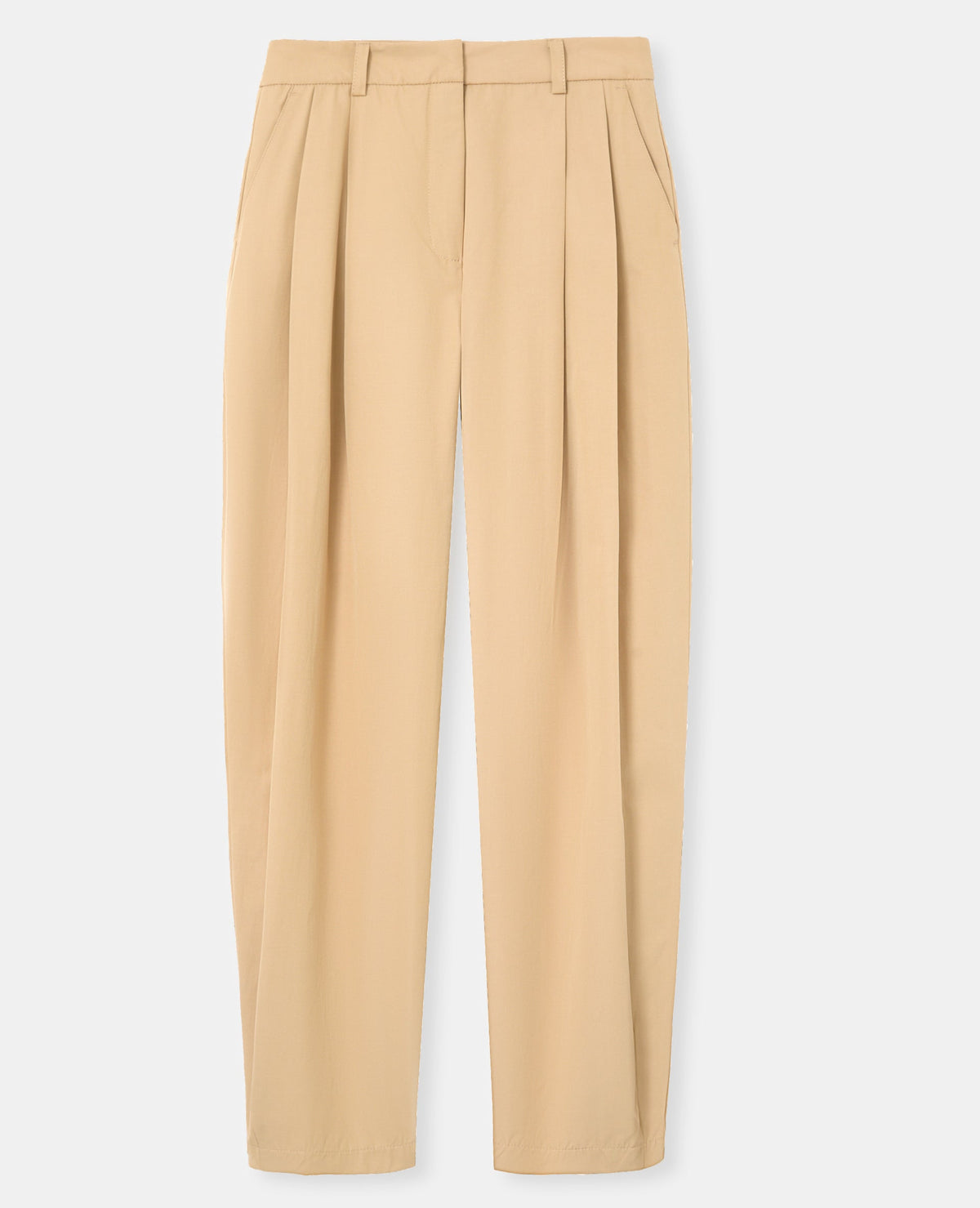 Pantalon barrel avec pinces