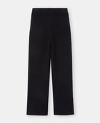Pantalon en maille côtelée épaisse