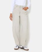 Jean barrel taille haute