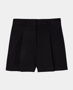 Short city taille haute avec pinces