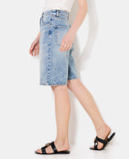 Bermuda en jean avec strass