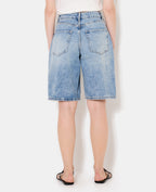 Bermuda en jean avec strass