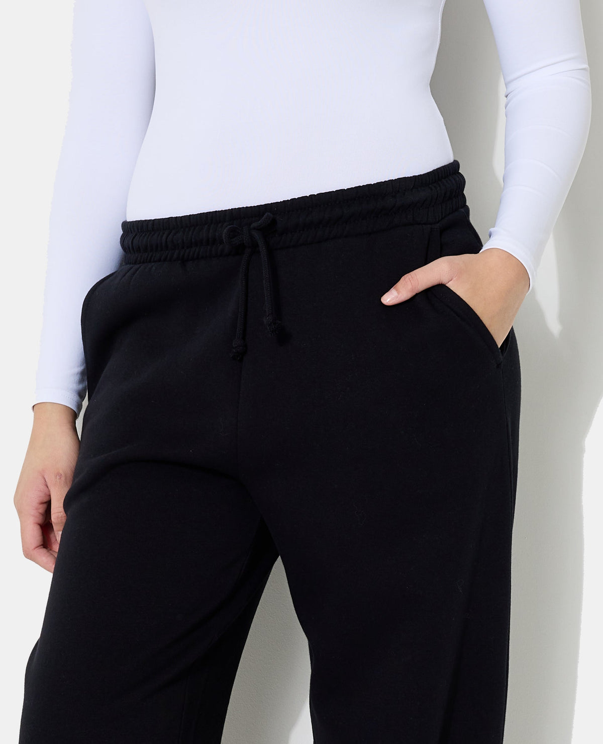 Pantalon de jogging en molleton bas élastiqués
