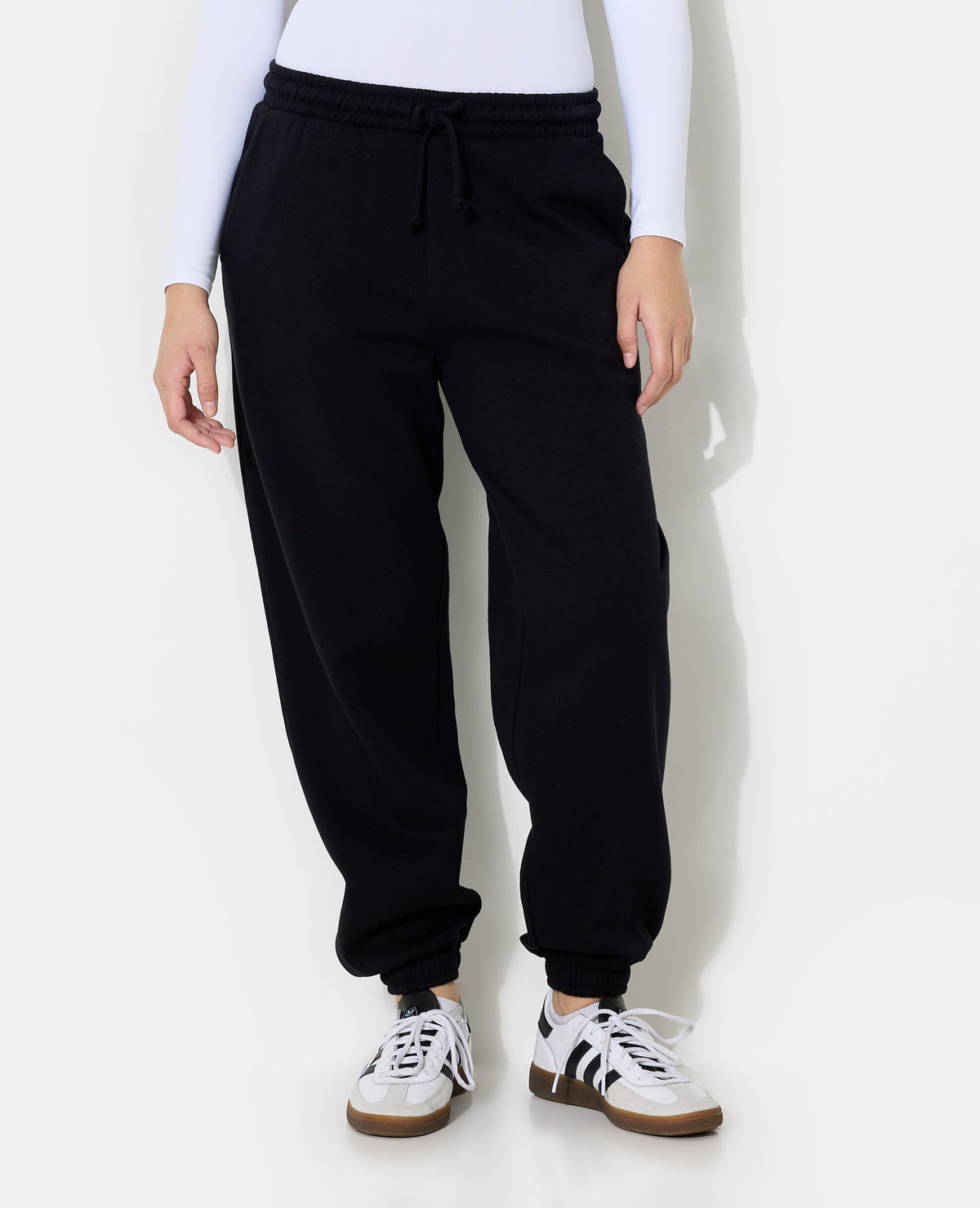 Pantalon de jogging en molleton bas élastiqués