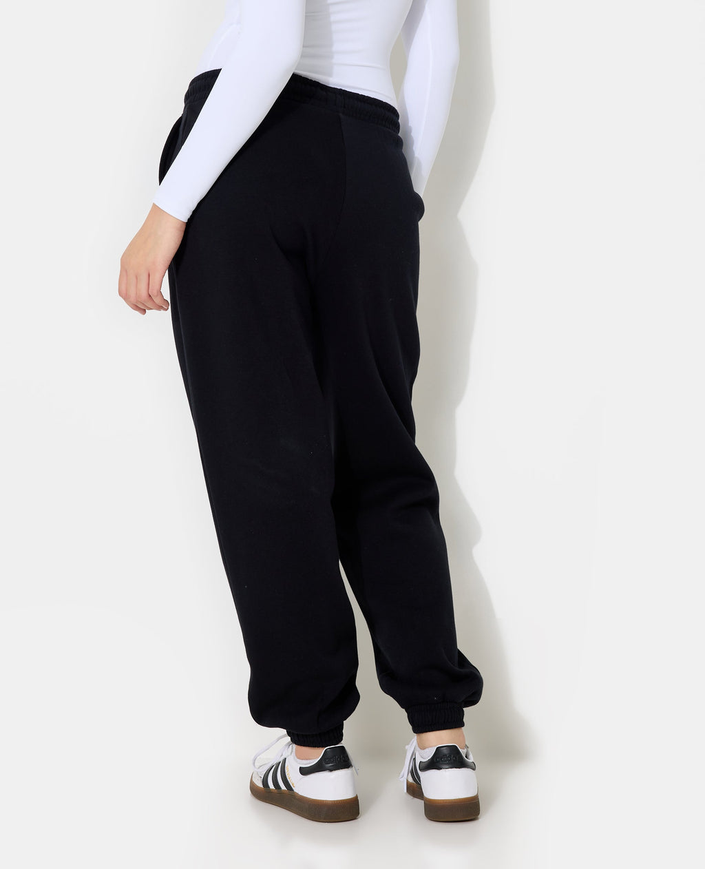 Pantalon de jogging en molleton bas élastiqués