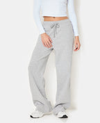 Pantalon de jogging bas droits en molleton