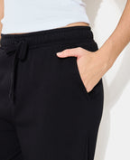 Pantalon de jogging bas droits en molleton