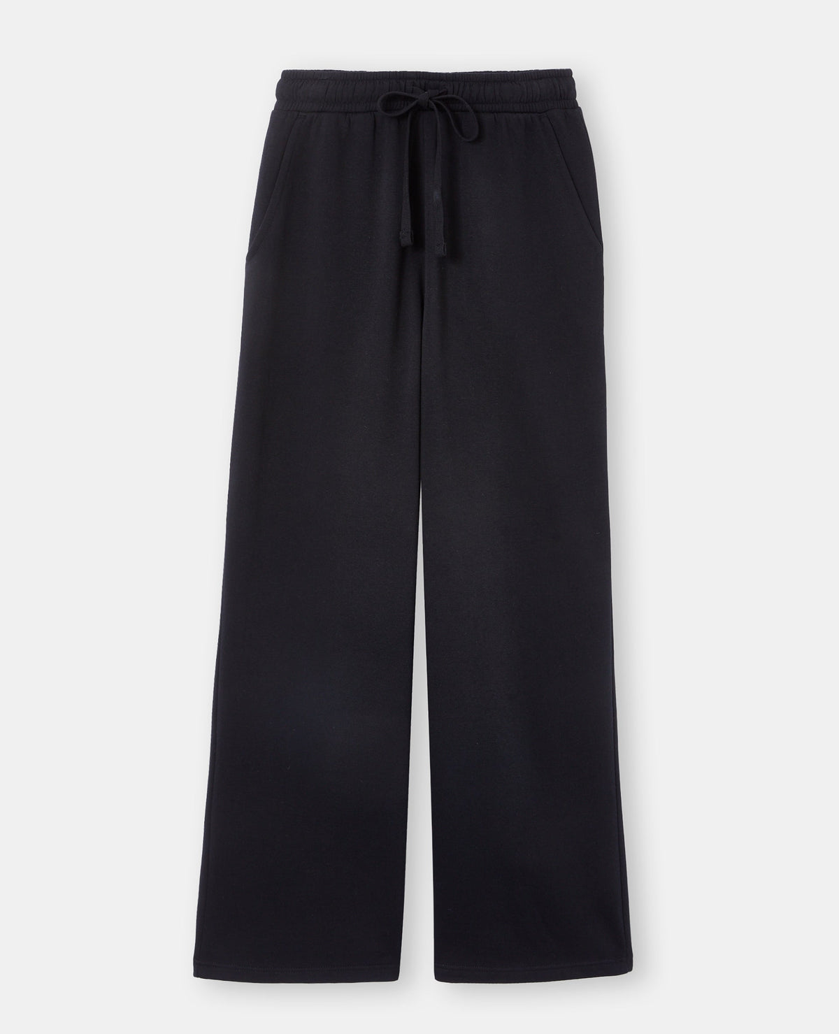 Pantalon de jogging bas droits en molleton
