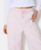 Pantalon de jogging bas droits en molleton