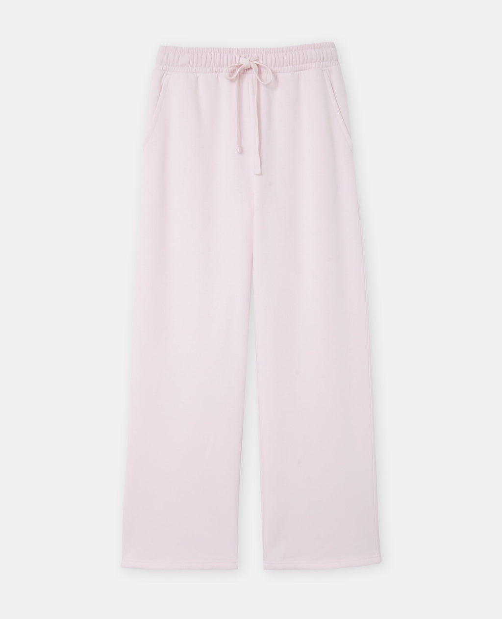 Pantalon de jogging bas droits en molleton