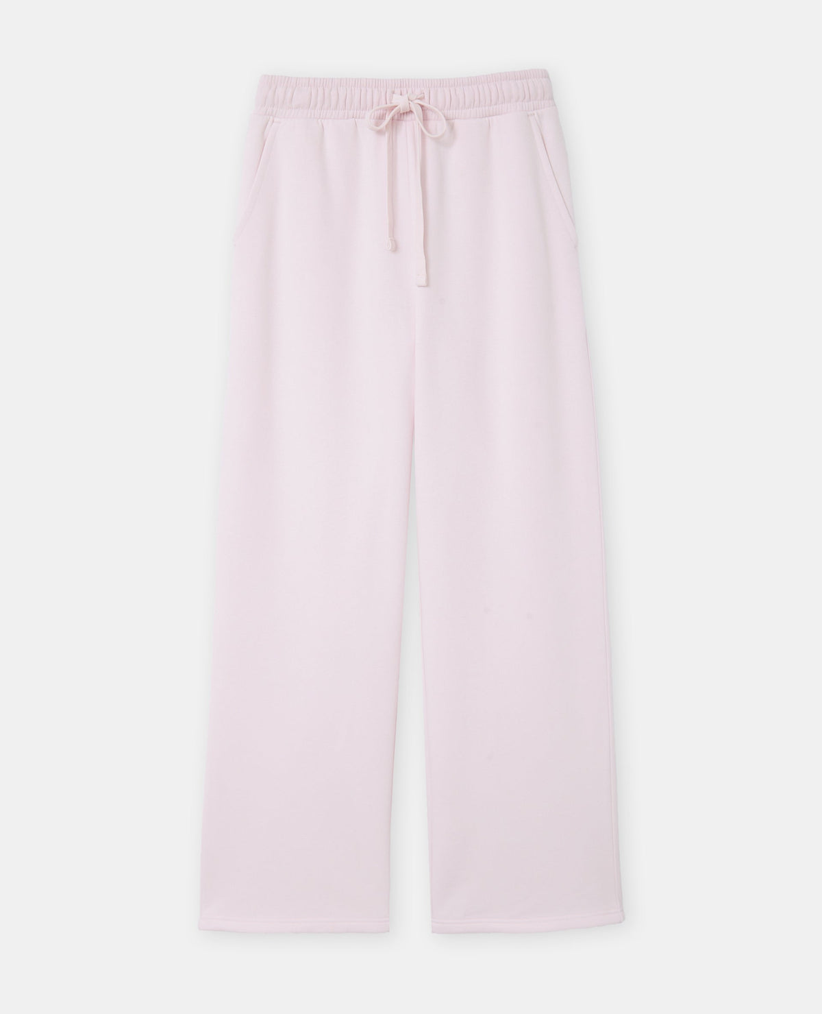 Pantalon de jogging bas droits en molleton