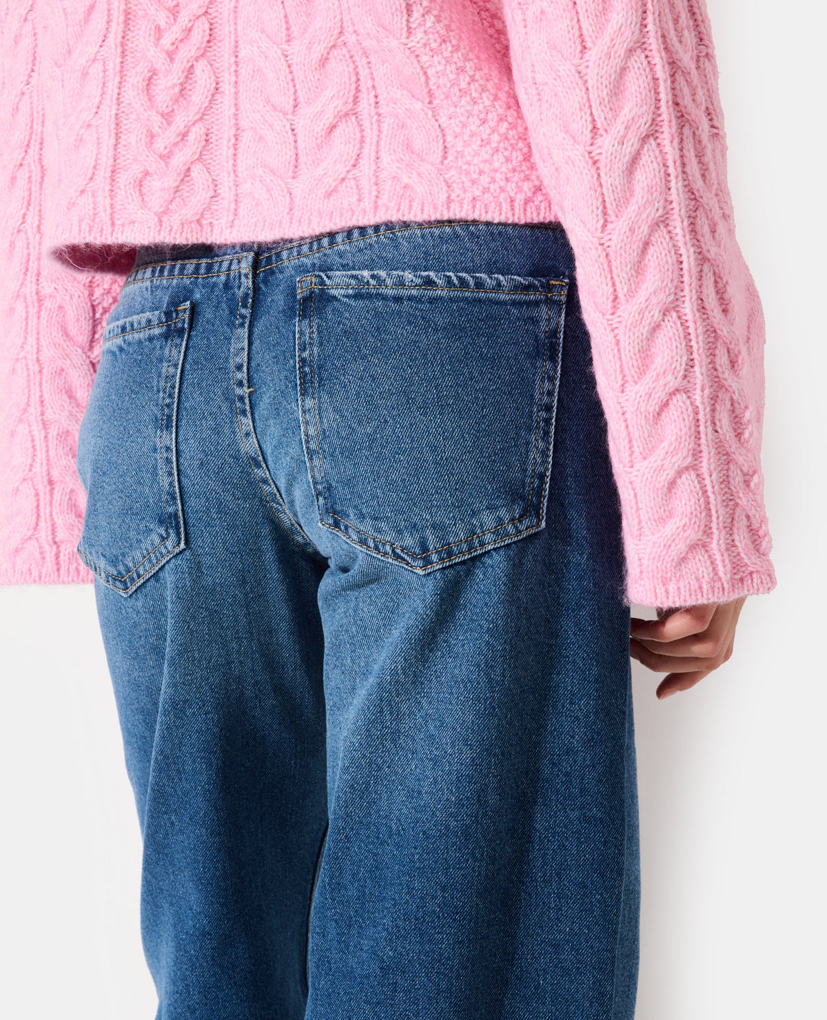 J71-3 / Jean wide taille basse