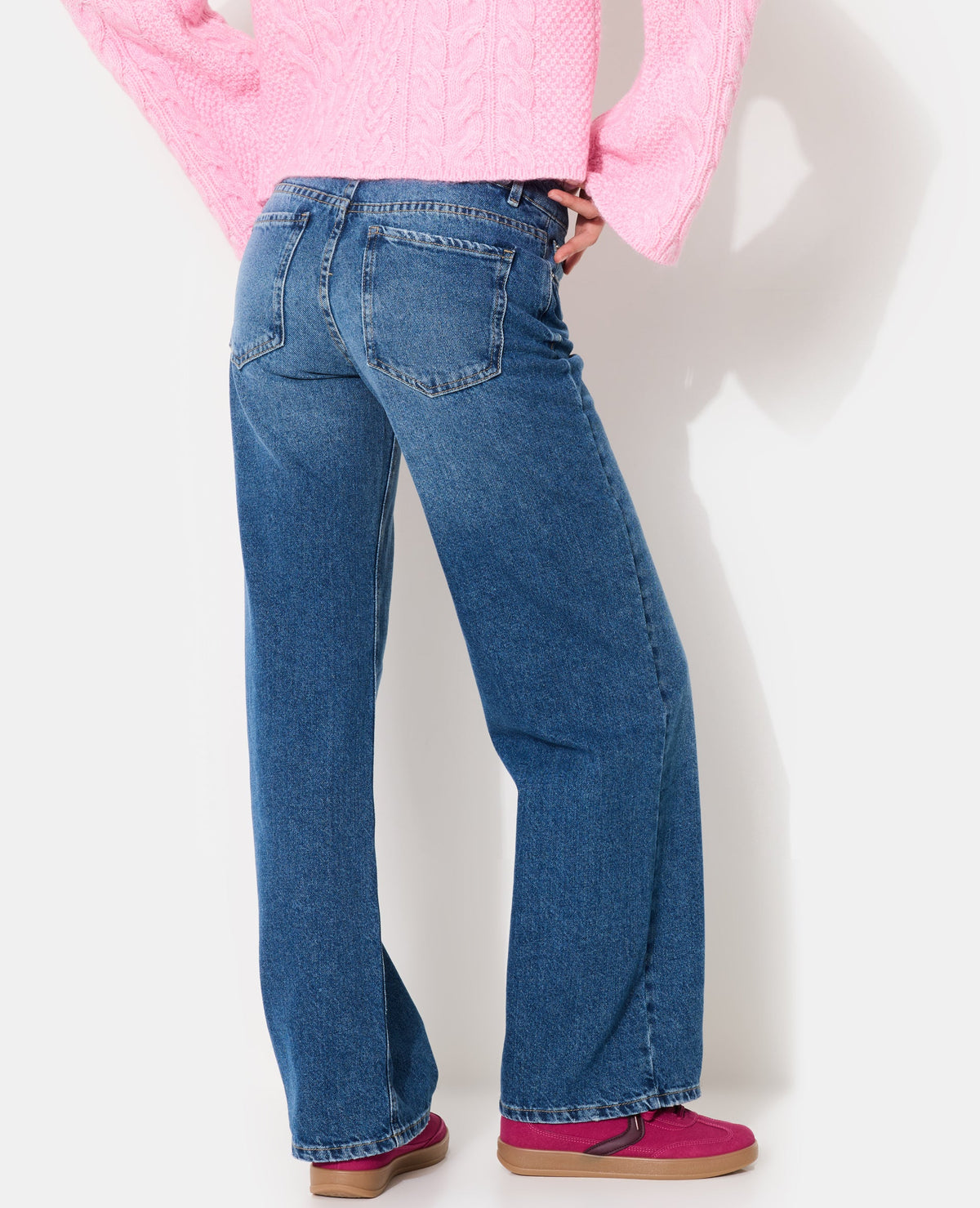 J71-3 / Jean wide taille basse